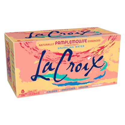 La Croix Grapefruit Sparkling Water 8pk 12oz Can