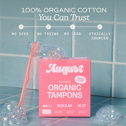 August Regular Tampons, 16ct