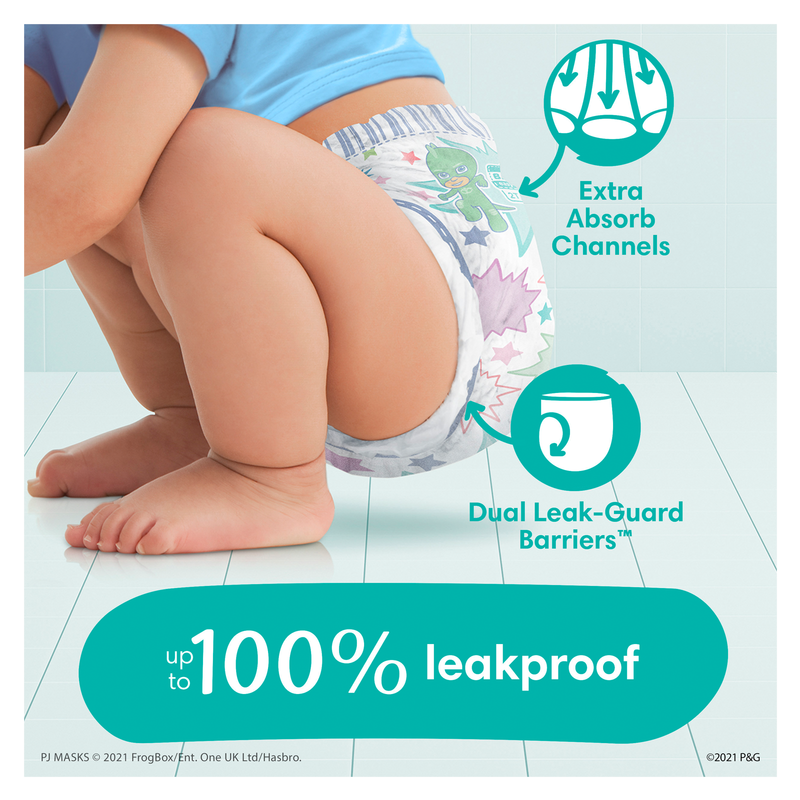 Pampers 56ct EasyUps Training Underwear, 4T/5T, Super Boy