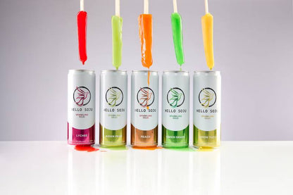 Hello Soju Asian Pear 12oz 4pk 7%ABV