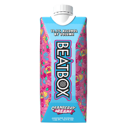BeatBox Cranberry Dreams 500ml 11.1% ABV Wine Party Punch