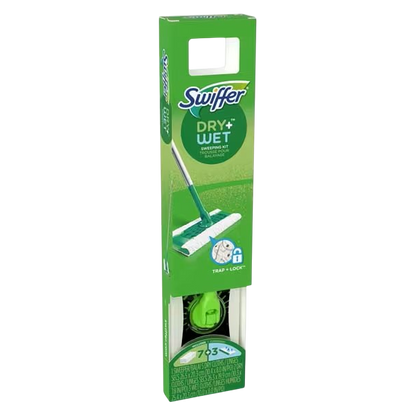 Swiffer Sweeper 2-in-1, Dry and Wet Multi Surface Floor Sweeping and Mopping Starter Kit