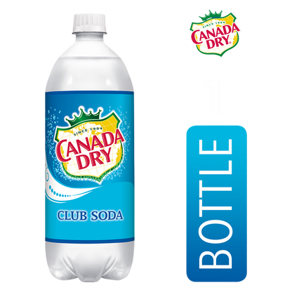Canada Dry Club Soda 1L Btl