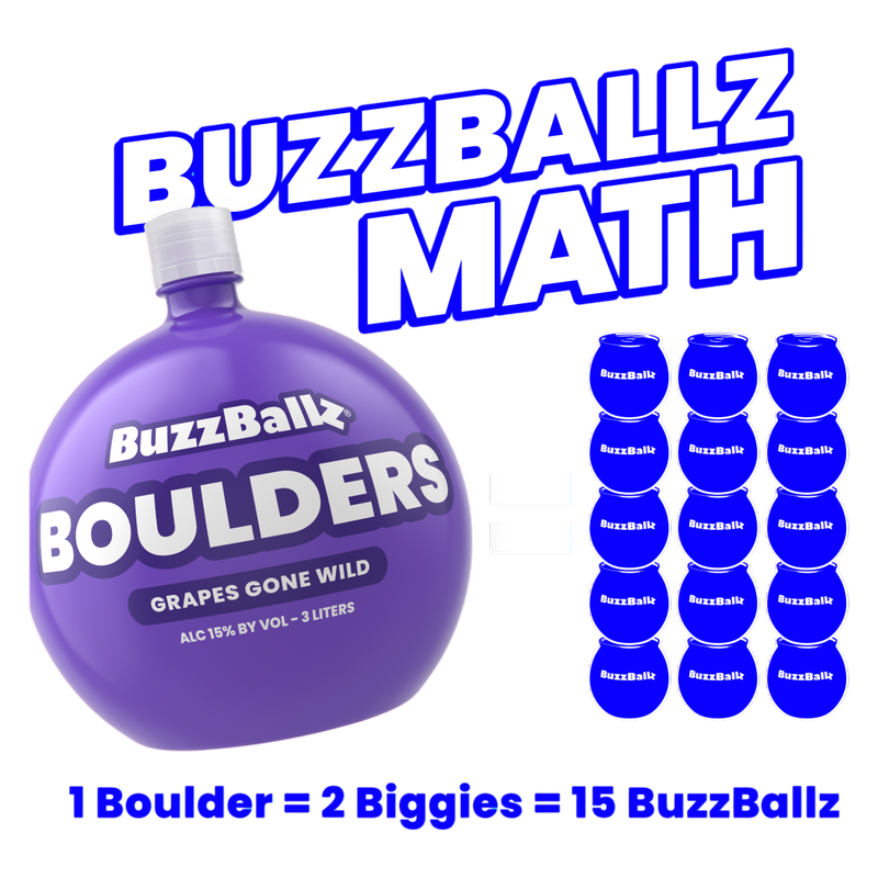 BuzzBallz Boulders Grapes Gone Wild 3L Bottle