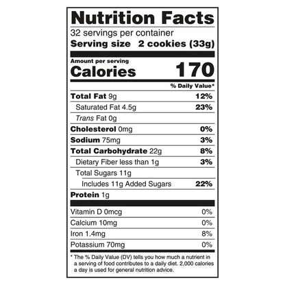 Chips Ahoy! Chunky Chocolate Chip Cookies King Size, 4.15oz