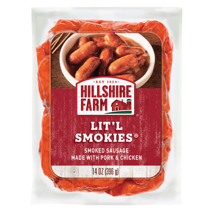Hillshire Farm Lit'l Smokies Smoked Sausage - 14oz