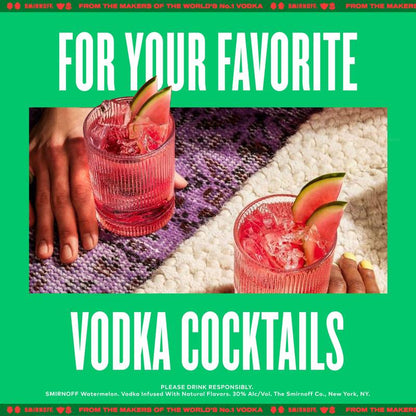 Smirnoff Watermelon Vodka 750 ml (70 Proof)