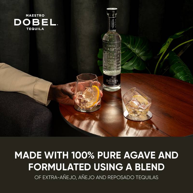 Maestro Dobel Diamante Tequila Cristalino 750ml (80 Proof
