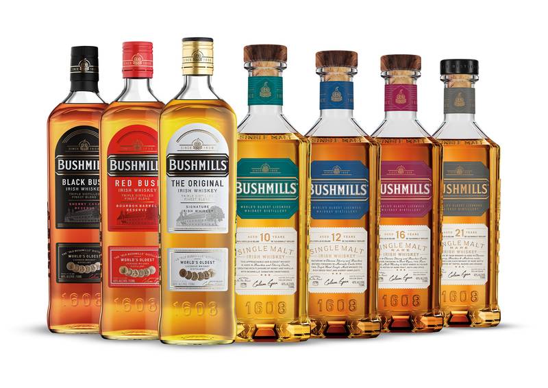 Bushmills Private Reserve Limited Release 10 Year Old: Burgundy Casks Irish Whiskey 750ml (94 Proof)