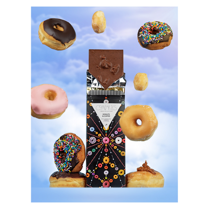 Compartés Donuts & Coffee Milk Chocolate Bar 3oz