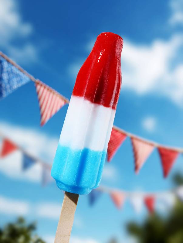 Bomb Pop Original Ice Pop, 12 Pack