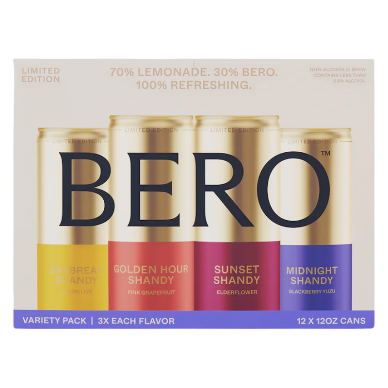 Bero Shandy Variety Pack 12pk 12oz Can