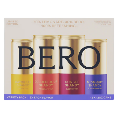 Bero Shandy Variety Pack 12pk 12oz Can