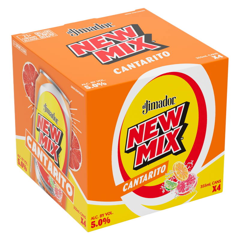 El Jimador New Mix Cantarito 4pk 5% ABV
