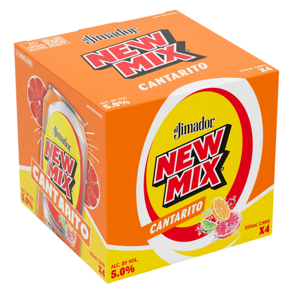 El Jimador New Mix Cantarito 4pk 5% ABV
