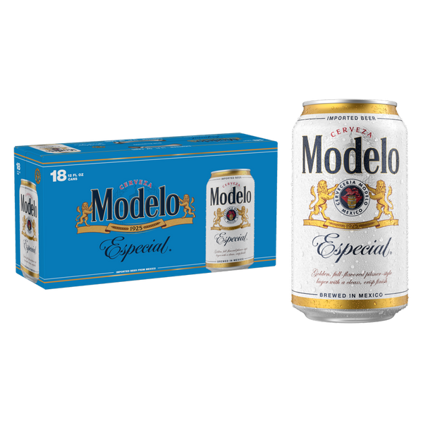 Modelo Especial 18pk 12oz Can 4.4% ABV - Modelo – BevMo!