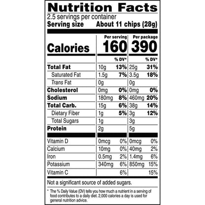 Ruffles Cheddar & Sour Cream Potato Chips 2.5oz