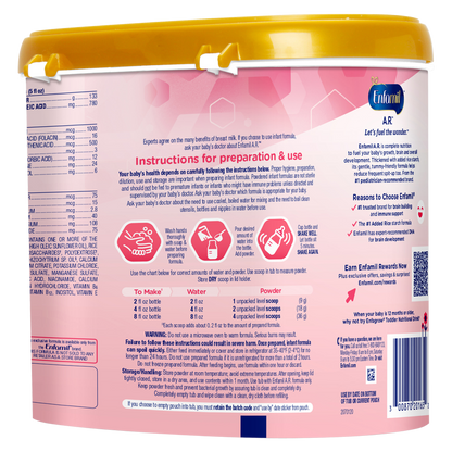 Enfamil A.R Infant Formula 19.5oz