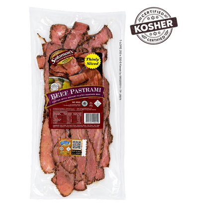 Solomons Thin Sliced Pastrami - 6oz