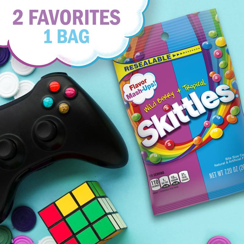 Skittles Mash-Ups Chewy, 7.2 oz