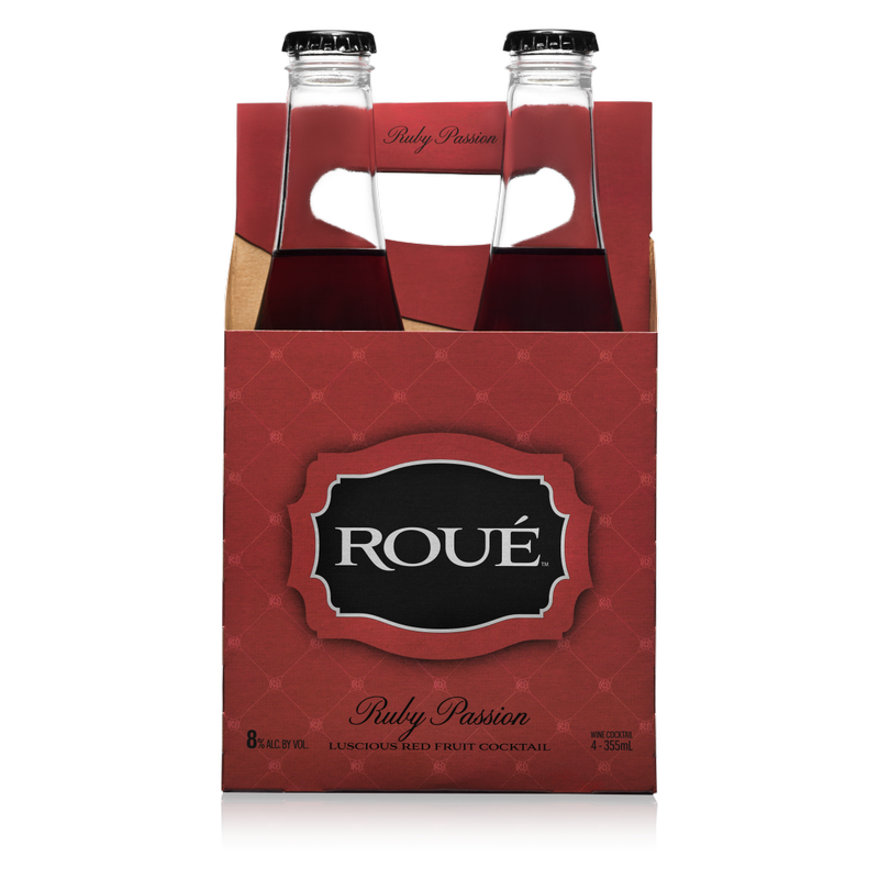Roue Ruby Passion Wine Cocktail 4pk 12oz Bottle