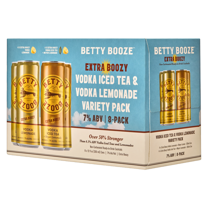 Betty Booze Extra Boozy Variety 8pk 12oz Can