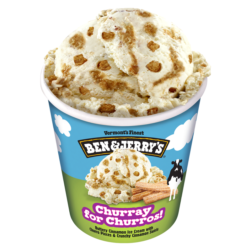 Ben & Jerry's Churray for Churros Ice Cream Pint - Ben & Jerry's  BevMo!