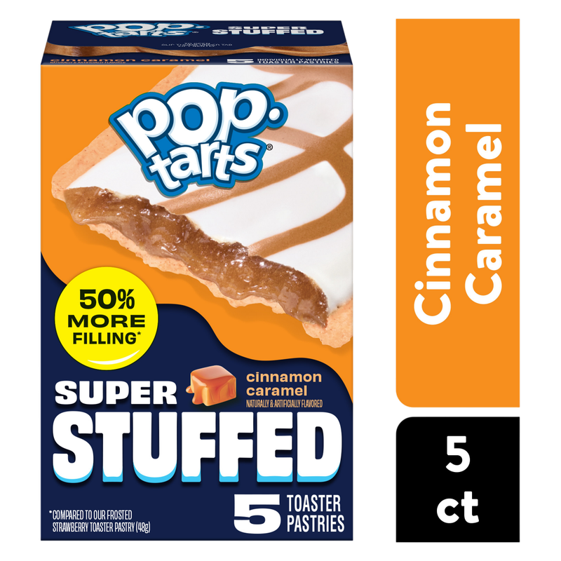 Pop-Tart Super Stuffed Frosted Cinnamon Caramel, 10.9 oz