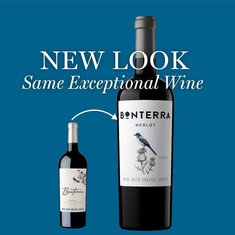 Bonterra Merlot 750 ML - Bonterra – BevMo!