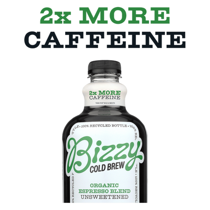 Bizzy Organic Espresso Blend Cold Brew Coffee 48oz Btl