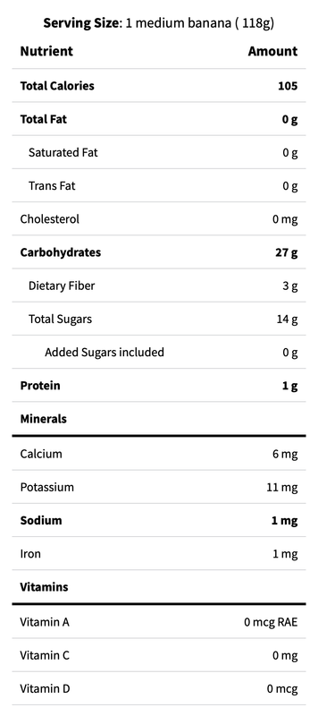 Banana - 1ct