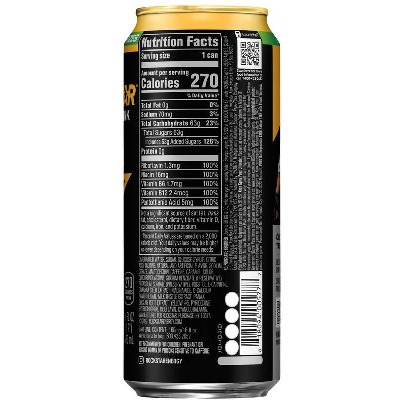 Rockstar Original 16oz Can - Rockstar – BevMo!
