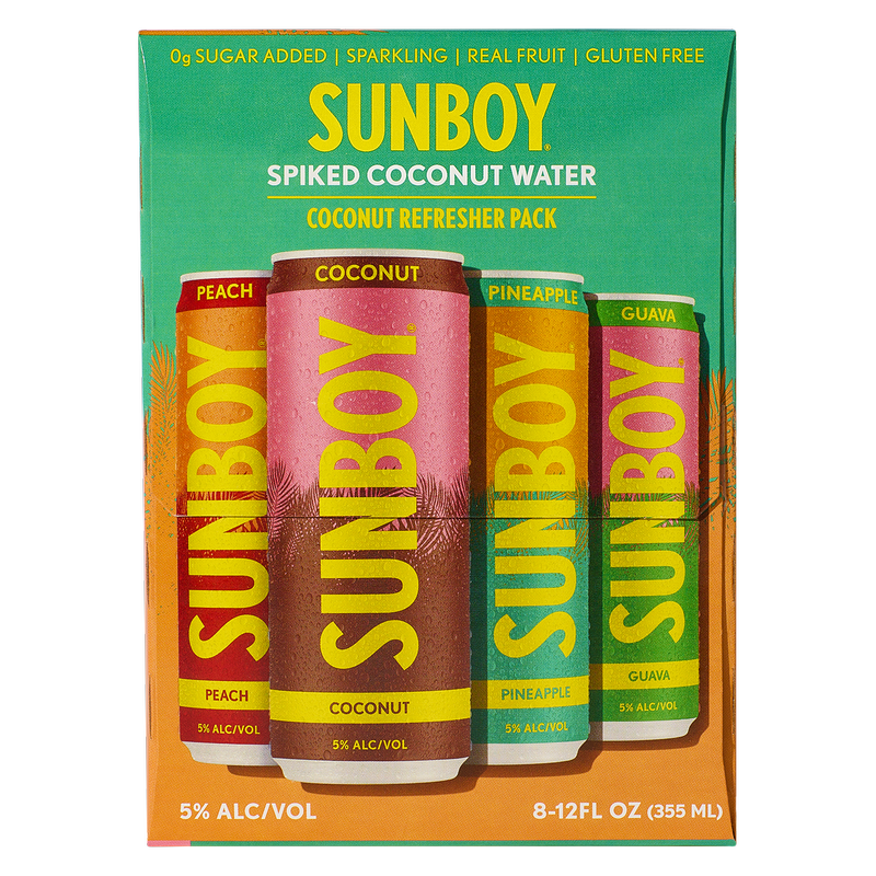 SUNBOY Refresher Variety Pack 8pk 12oz Cans