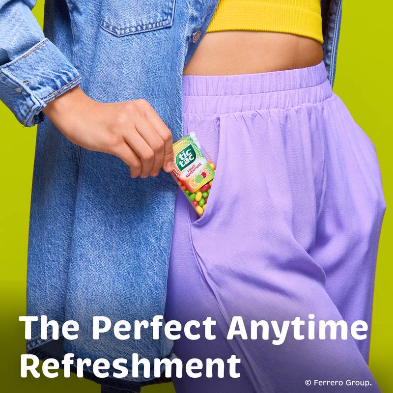 Tic Tac Fruit Adventure Mints, On-The-Go Refreshment, 1.7 oz