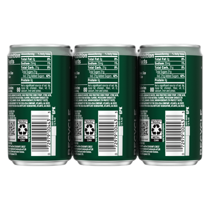 Seagram's Ginger Ale 6pk 7.5oz Mini Can