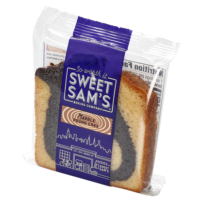 Sweet Sam's Marble Pound Cake - 3.1oz