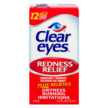 Clear Eyes Redness Relief Eye Drops 0.5oz