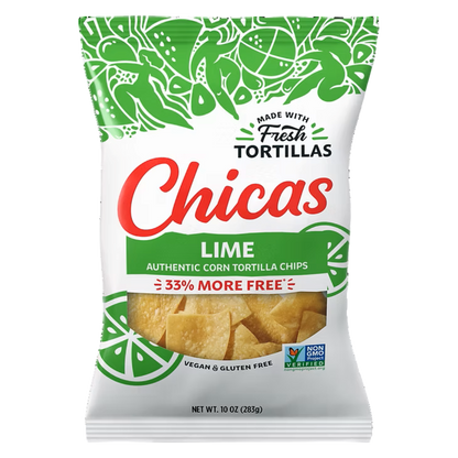Chicas Lime Tortilla Chips, 10oz