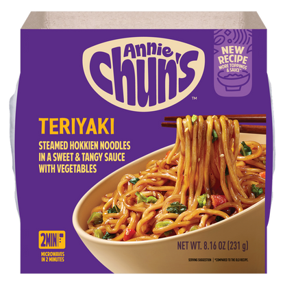 Annie Chuns Teriyaki Noodle Bowl 8.16oz