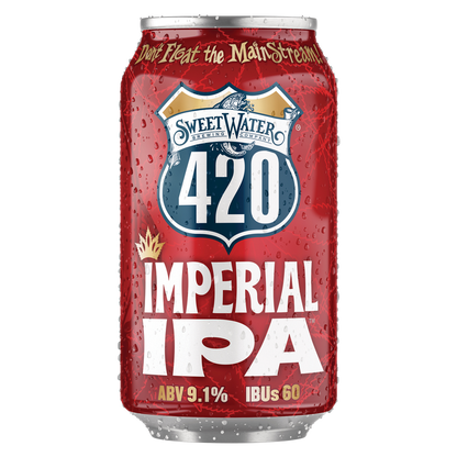 SweetWater 420 Imperial IPA 6pk 12oz Can 9.1% ABV