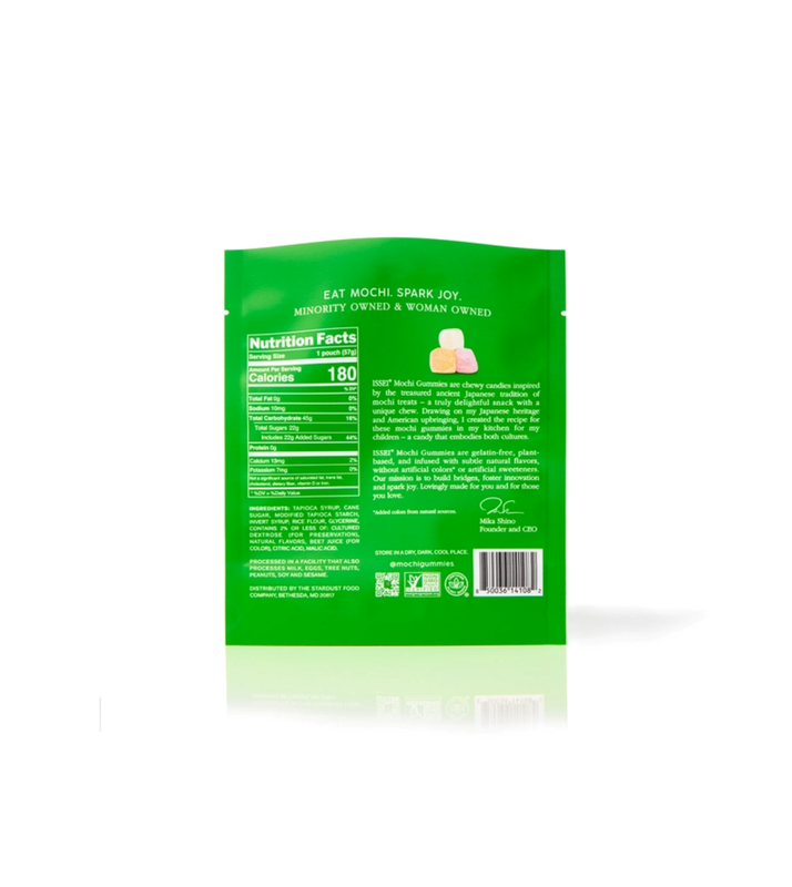 Issei Sour Watermelon Mochi Gummies, 1.76 oz