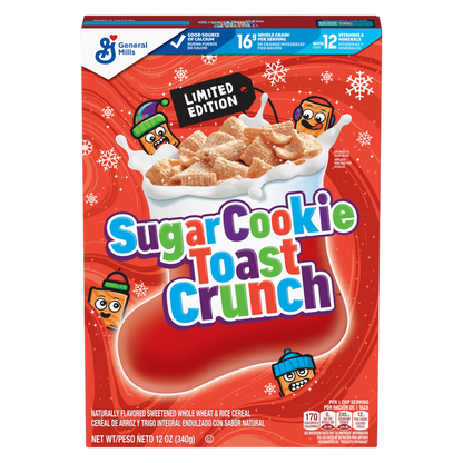 Sugar Cookie Cinnamon Toast Crunch Cereal