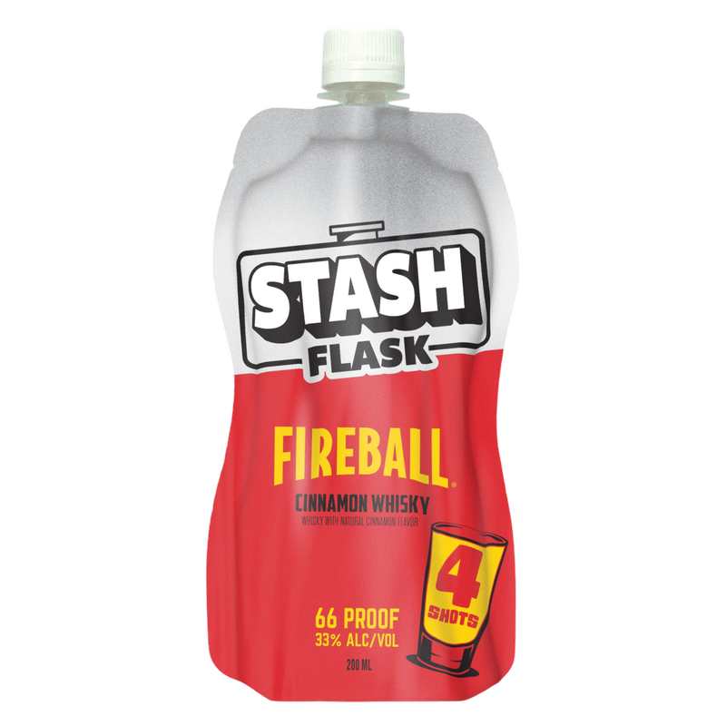 Fireball Stash Flask Cinnamon Whisky 200ML