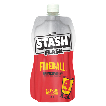 Fireball Stash Flask Cinnamon Whisky 200ML