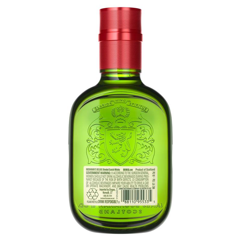 Buchanan's DeLuxe Aged 12 Years Blended Scotch Whisky, 375 mL (80
