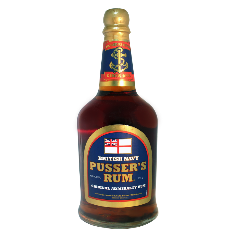 Pusser's Rum Dark 750ml - Pusser's – BevMo!