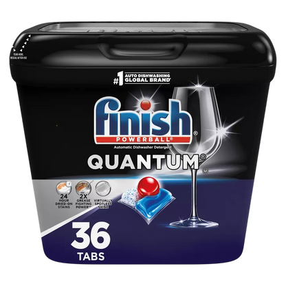 Finish Quantum Dishwasher Detergent, 36 ct.