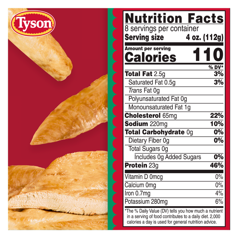 Tyson Chicken Breasts (Frozen) - 2.5lb