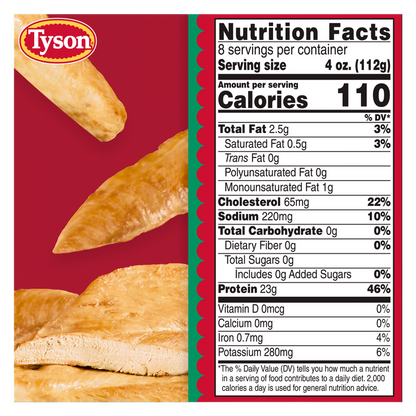Tyson Chicken Breasts (Frozen) - 2.5lb