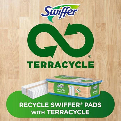 Swiffer Sweeper Wet Wood Floor Mopping Cloths, 20 Count